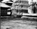 A temple on a hill in Burma, 1945.   Schwartz.