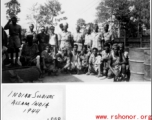 Indian soldiers in Assam, India, during WWII, 1944.