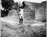 A man in rural India during WWII, 1945.