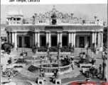 Jain Temple, Calcutta, during WWII.