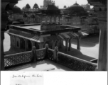 Red Sandstone Palace at Fatehpur Sikri, India. In the CBI during WWII.