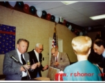 CBI veterans at veterans event, possibly CBIVA, many years after the war.