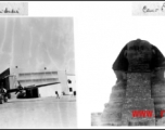 C-54 at Karachi, and Sphinx at Cairo.