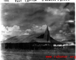 Post chapel at Warazup, Burma, during 1945.