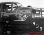 B-25 "Niagara's Belle", #439. Pete Bertani , Yangkai, 1945.