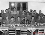 30 month party, April 6, 1945. Possibly at Yangkai.