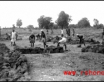 Lengthening the E-W runway by 81 for B-29's, Chaukulia, India Dec 1943.