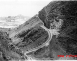 A railway line above Yangzonghai lake (阳宗海) to the east of Kunming, near the U.S. Camp Schiel rest station.